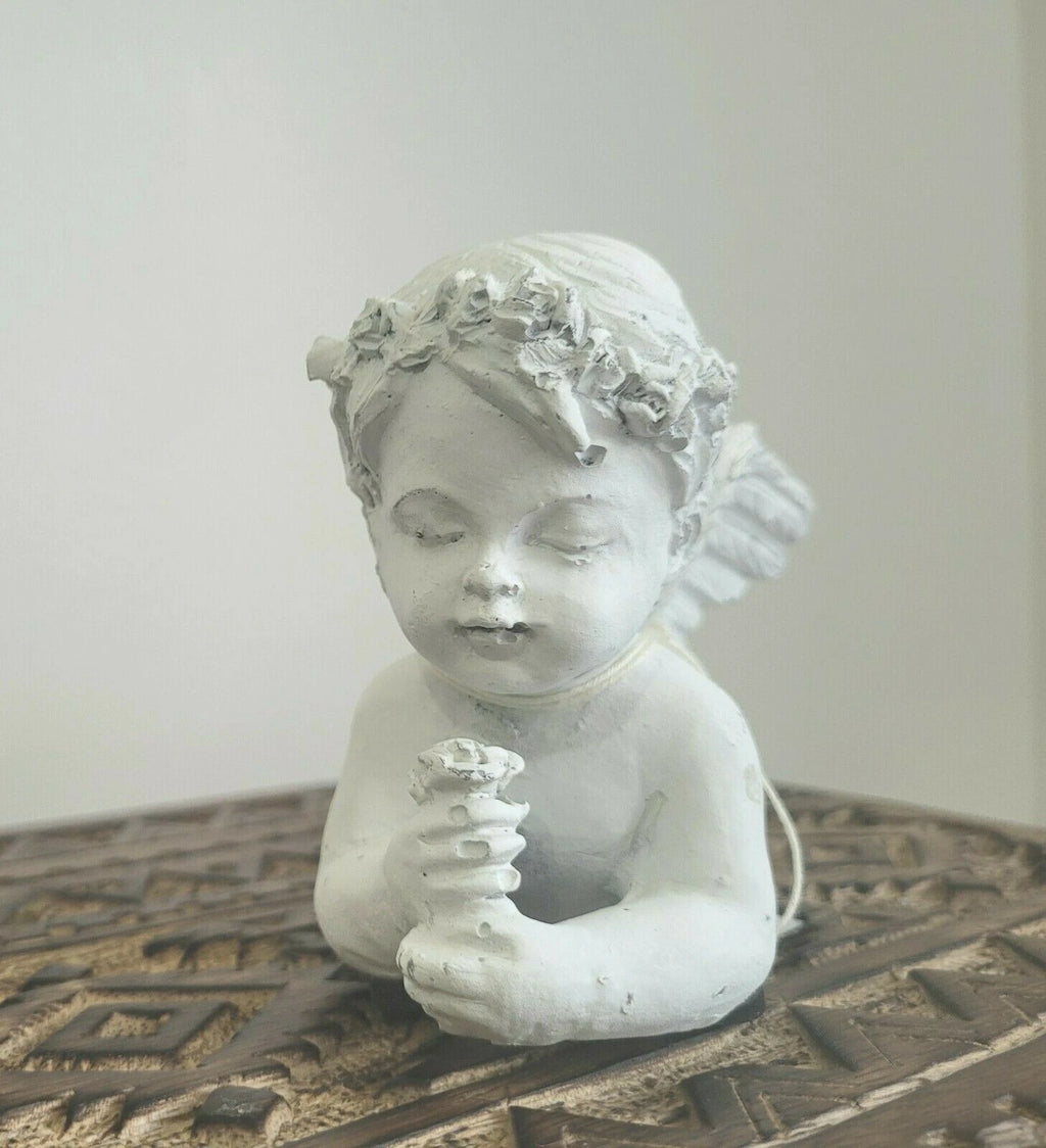 Garden Polystone Angels, Garden Ornament, Statue, Frost Resistant, Home Décor