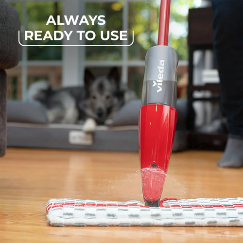1-2 Spray Max Double-Sided Microfibre Mop Starter Kit Hard Floor Cleaner
